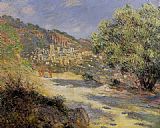 The Road to Monte Carlo by Claude Monet